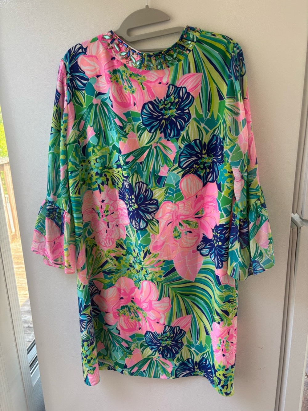 NWT Lilly Pulitzer Silk Elenora Dress Size Medium - Picture 3 of 15